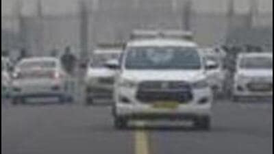 Vehicular emission is a major source of pollution in Delhi. (PTI)