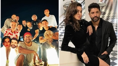 Shibani Dandekar commented on Farhan Akhtar’s bachelor party photo. Shibani Dandekar commented on Farhan Akhtar’s bachelor party photo.