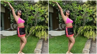 Barefoot on grass, with the sun and the smile on her face, Mrunal gave us fresh travel goals. (Instagram/@mrunalthakur)