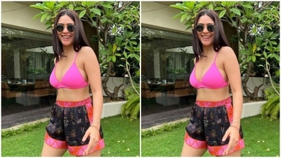 Mrunal played muse to the designer house Guapa and picked a resort wear to go all comfy in Sri Lanka. (Instagram/@mrunalthakur)