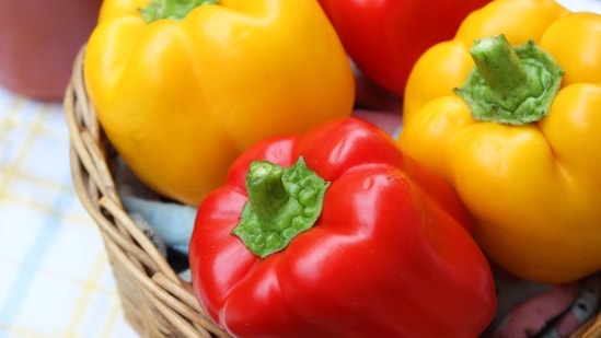 Peppers: This easily available kitchen ingredient is packed with vitamin C and antioxidants.(Unsplash)