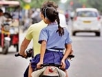 Speed limit for two-wheelers with kids on them will have to be a maximum of 40km/hr.