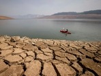 From 2000 to 2021, temperatures in the region were 0.91 degrees Celsius above the average levels from 1950 to 1999. In picture - A kayaker paddles in Lake Oroville California.(AP)