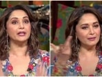 Madhuri Dixit on The Kapil Sharma Show. Madhuri Dixit on The Kapil Sharma Show.