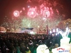 This picture taken on February 15, 2022 and released from North Korea's official Korean Central News Agency (KCNA) on February 16 shows firework display to commemorate the birth anniversary of late North Korean leader Kim Jong Il in Samjiyon City. (AFP PHOTO/KCNA VIA KNS) This picture taken on February 15, 2022 and released from North Korea's official Korean Central News Agency (KCNA) on February 16 shows firework display to commemorate the birth anniversary of late North Korean leader Kim Jong Il in Samjiyon City. (AFP PHOTO/KCNA VIA KNS)