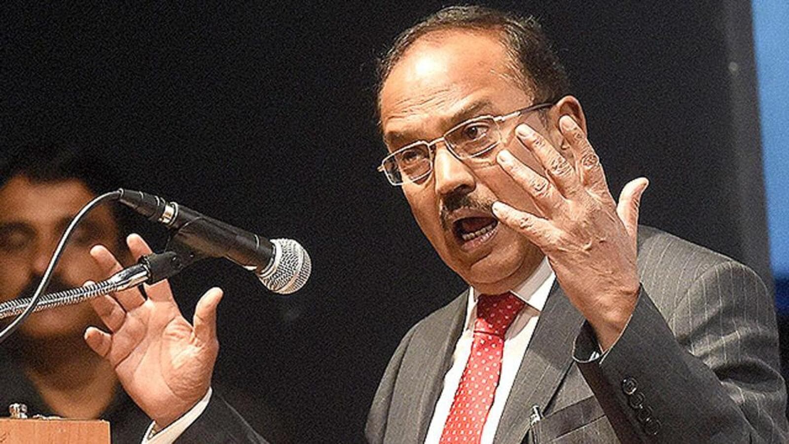 Man detained for trying to forcibly enter NSA Ajit Doval’s house ...