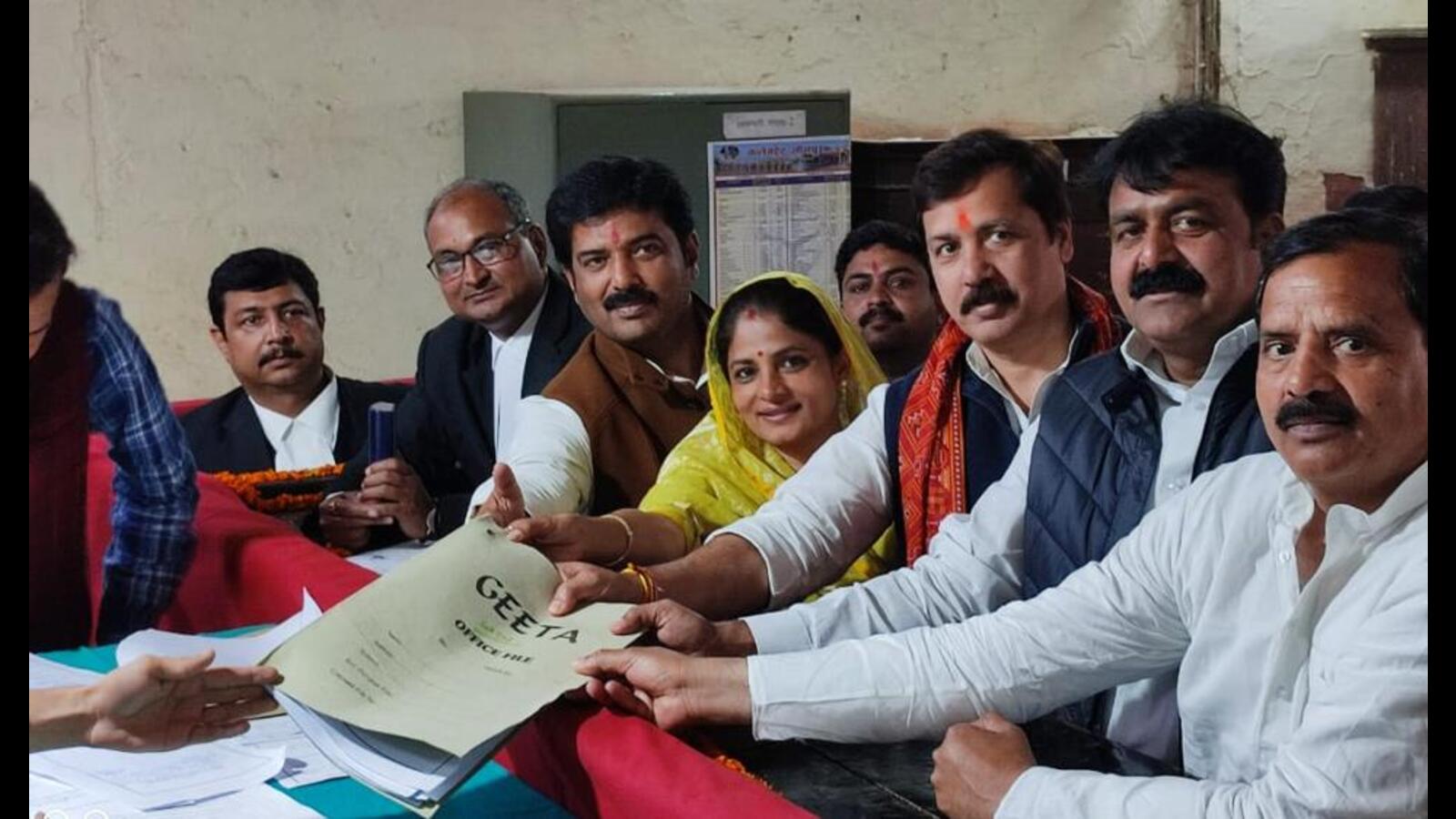 Former MP Dhananjay Singh Files Nomination From Jaunpur’s Malhani ...