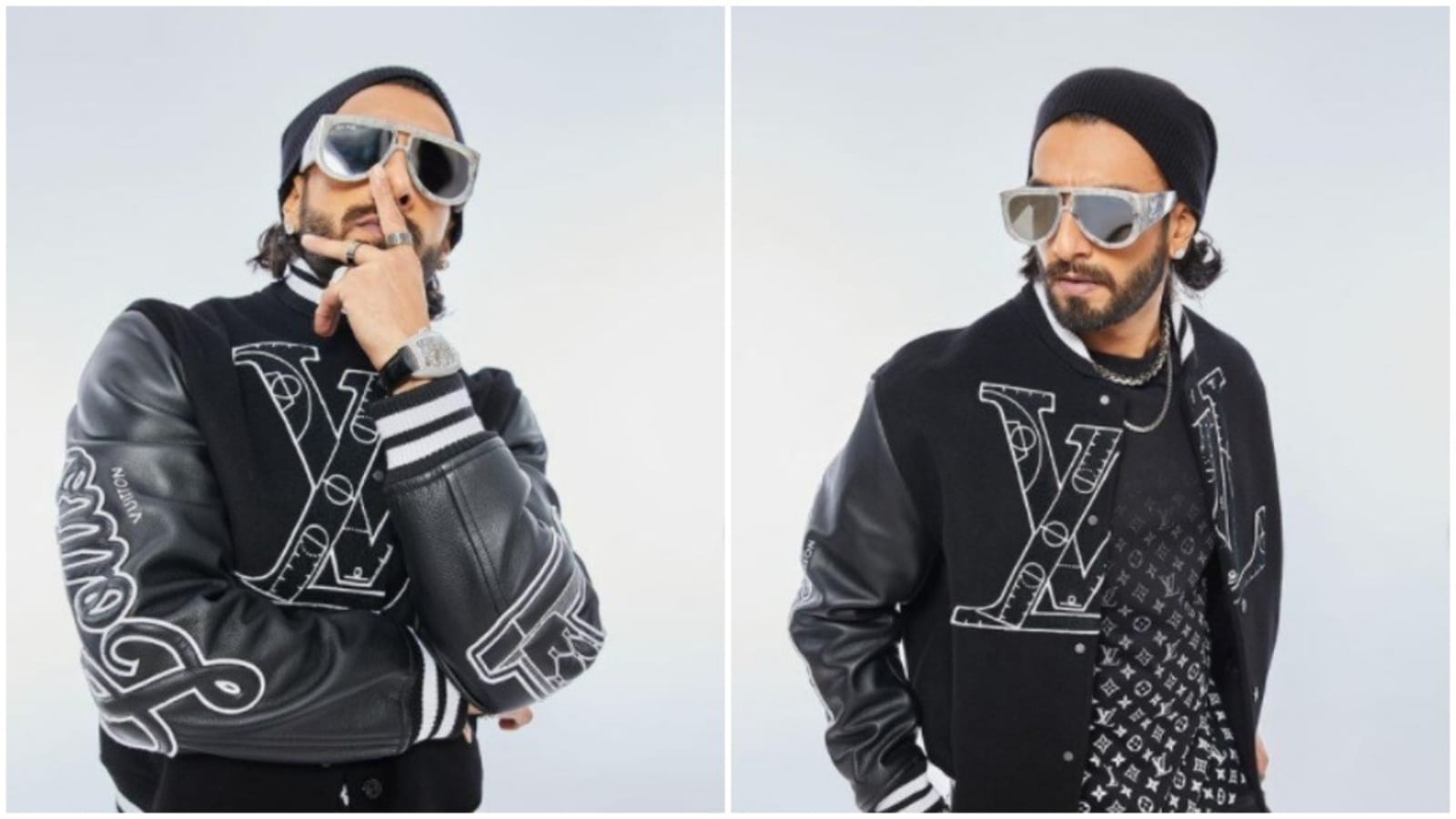 Ranveer Singh looks dapper in ₹1.4 lakh multicolour jersey jacket