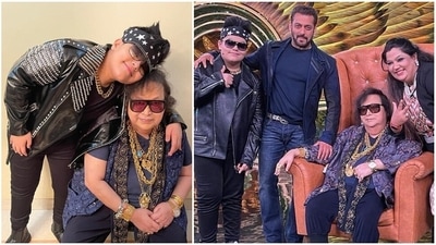 Swastik Bansal with Bappi Lahiri. Swastik Bansal with Bappi Lahiri.