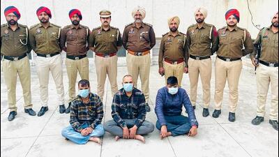The three accused have confessed to the crime, Mohali police said. (HT Photo)