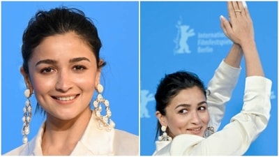 Alia Bhatt at the Berlin Film Festival. Alia Bhatt at the Berlin Film Festival.