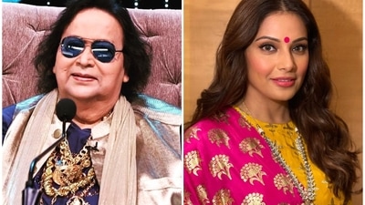 Bappi Lahiri was known for his love of gold jewellery. Bappi Lahiri was known for his love of gold jewellery.
