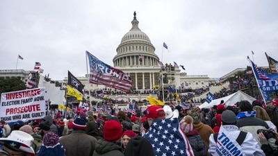 The records being released to Congress are visitor logs showing appointment information for individuals who were allowed to enter the White House on the day of the insurrection. (AP)