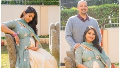 Mohena Kumari with husband Suyesh Rawat. (Instagram) Mohena Kumari with husband Suyesh Rawat. (Instagram)