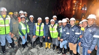 Railways connects T-49 tunnel, the longest transportation tunnel of India. (Twitter/@RailwayNorthern) Railways connects T-49 tunnel, the longest transportation tunnel of India. (Twitter/@RailwayNorthern)