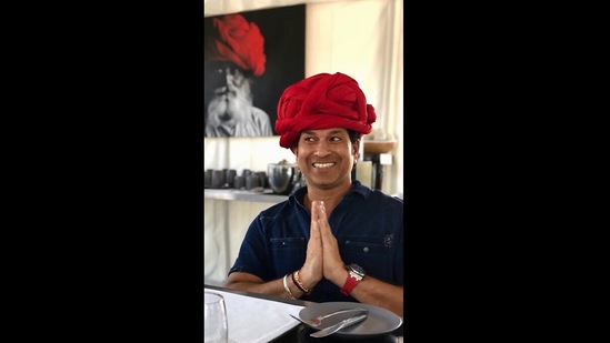 The image is taken from the video posted by Sachin Tendulkar about the memories that live rent free in his heart that he shared on Instagram. (Instagram/@sachintendulkar)
