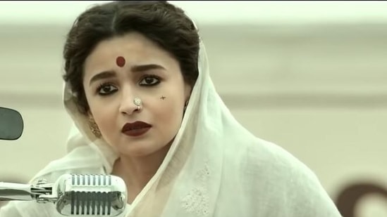 Alia Bhatt essays &nbsp;the titular role in Gangubai Kathiwadi.