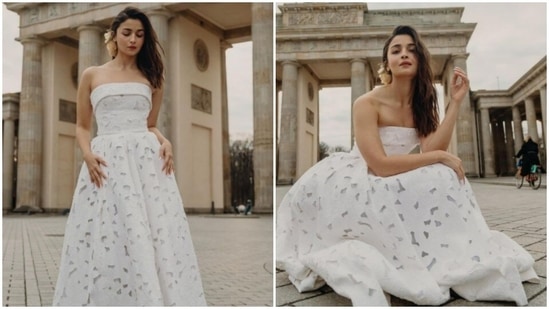 met gala alia bhatt: Alia Bhatt's 'proud' Met Gala look with 100,000  pearls, explained | EconomicTimes