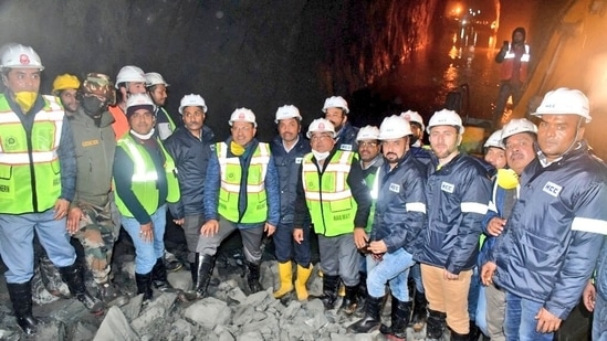 Railways connects T-49 tunnel, the longest transportation tunnel of India.&nbsp;(Twitter/@RailwayNorthern)