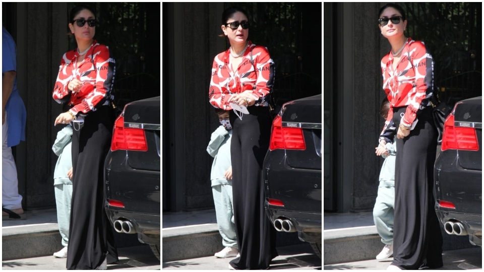 Kareena Kapoor at Randhir Kapoor's house. (HT Photo/Varinder Chawla) Kareena Kapoor at Randhir Kapoor's house. (HT Photo/Varinder Chawla)