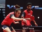 Manika Batra and Sathiyan Gnanasekaran. Manika Batra and Sathiyan Gnanasekaran.