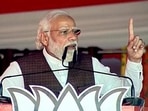 Prime Minister Narendra Modi in Fatehpur.(ANI)