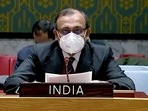 Permanent representative and Ambassador of India to United Nations TS Tirumurti.