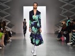 Models walk the runway for Prabal Gurung during New York Fashion Week at Spring Studios in New York City (Photo by ANGELA WEISS / AFP) Models walk the runway for Prabal Gurung during New York Fashion Week at Spring Studios in New York City (Photo by ANGELA WEISS / AFP)