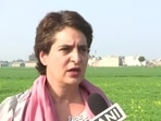 Congress leader Priyanka Gandhi Vadra in Ludhiana, Punjab.