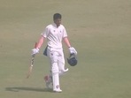 India under-19 skipper Yash Dhull dazzles on Ranji Trophy debut(Twitter/mufaddal_vohra) India under-19 skipper Yash Dhull dazzles on Ranji Trophy debut(Twitter/mufaddal_vohra)