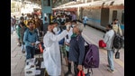 The tally of active cases came down to 23,816 cases after 6,383 recoveries were reported in the last 24 hours. (Pratik Chorge/HT Photo) The tally of active cases came down to 23,816 cases after 6,383 recoveries were reported in the last 24 hours. (Pratik Chorge/HT Photo)