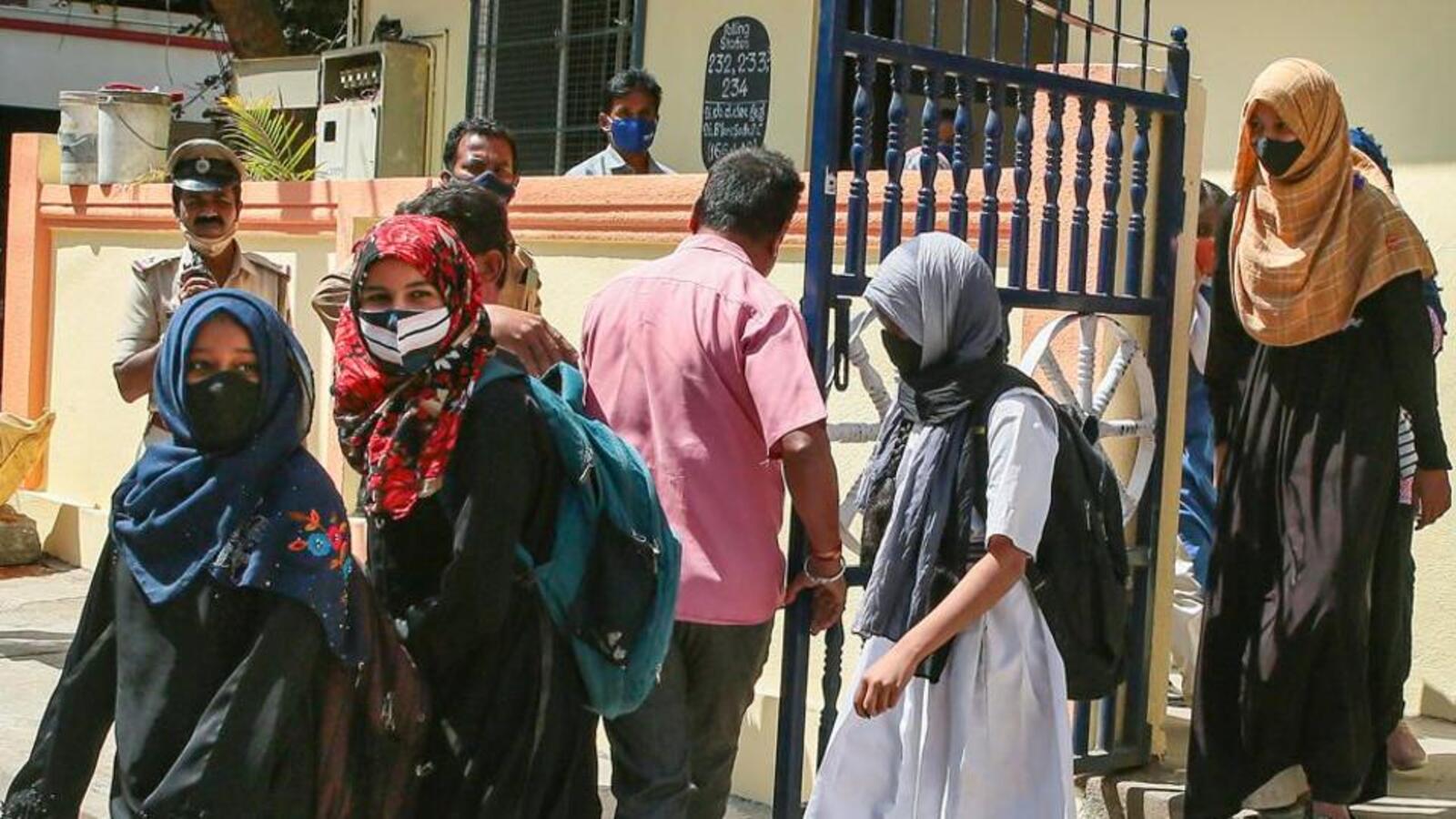 Andhra college: Hijab-clad students allowed entry after collector steps ...