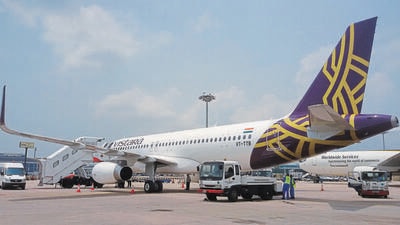 Vistara said upon landing, all passengers were de-boarded and an alternate flight arranged for them to continue their journey. (Representative image/HT Archive)