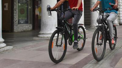 Chandigarh bagged top honours at the Smart Cities Mission’s Freedom 2 walk & Cycle challenge. (HT File)