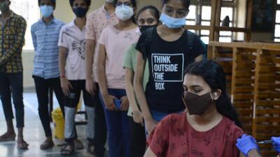 Mumbai’s target population in the 15 to 18 age group is 612,000 (Praful Gangurde / HT Photo)) Mumbai’s target population in the 15 to 18 age group is 612,000 (Praful Gangurde / HT Photo))
