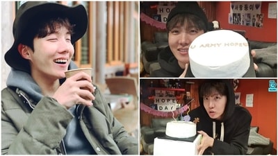 BTS's J-Hope turned 28 on February 18. BTS's J-Hope turned 28 on February 18.