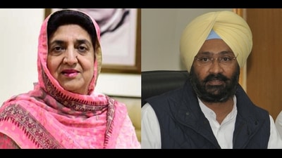 Rajinder Kaur Bhattal, a former chief minister of Punjab, had continuously won Lehra seat for record five terms from 1992 till 2017, when Parminder shifted from Sunam, made a foray in Lehra, and defeated her by 26,815 votes (HT File Photos) Rajinder Kaur Bhattal, a former chief minister of Punjab, had continuously won Lehra seat for record five terms from 1992 till 2017, when Parminder shifted from Sunam, made a foray in Lehra, and defeated her by 26,815 votes (HT File Photos)