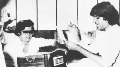 Amitabh Bachchan pens a heartfelt note for Bappi Lahiri.
