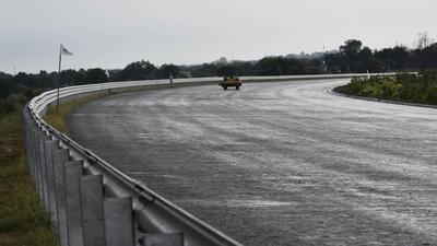 Being developed at a cost of ₹98,233 crores, the Delhi-Mumbai eight lane greenfield expressway was kickstarted in 2018 with the foundation stone being laid on March 9, 2019. Back then, it was expected to be completed by March 2023. (Vipin Kumar/HT Archive) Being developed at a cost of ₹98,233 crores, the Delhi-Mumbai eight lane greenfield expressway was kickstarted in 2018 with the foundation stone being laid on March 9, 2019. Back then, it was expected to be completed by March 2023. (Vipin Kumar/HT Archive)