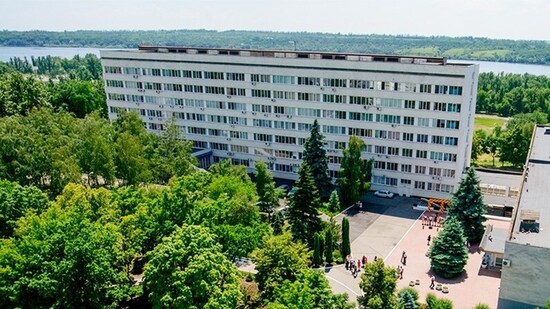 Ukraine's Zaporizhzhia State Medical University ( in photo) is the destination of many Indian students.&nbsp;