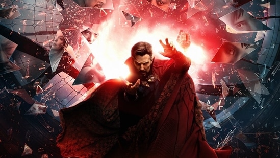 The new poster for Doctor Strange in the Multiverse of Madness.