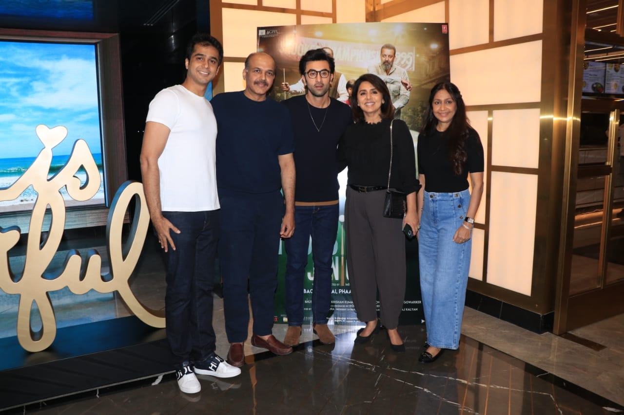 The screening was done by Ashutosh Gowariker and Bhushan Kumar.