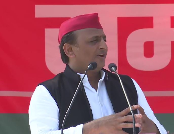 Samajwadi Party president Akhilesh Yadav (ANI Photo)