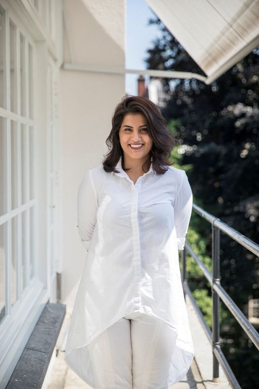 Saudi women's rights activist Loujain al-Hathloul is seen in this undated handout picture. (Marieke Wijntjes/Handout via REUTERS)