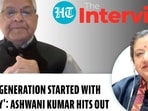 ‘CONG DEGENERATION STARTED WITH EMERGENCY': ASHWANI KUMAR HITS OUT