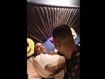 The image is taken from the throwback video posted by Hardik Pandya.