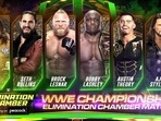 WWE Elimination Chamber.&nbsp;(WWE)