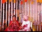 Vikrant Massey and Sheetal Thakur tied the knot. Vikrant Massey and Sheetal Thakur tied the knot.