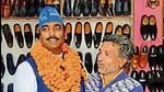 Bahujan Samaj Party candidate Ashish Kumar Sinha meets a man in the Lucknow East assembly constituency. (HT Photo) Bahujan Samaj Party candidate Ashish Kumar Sinha meets a man in the Lucknow East assembly constituency. (HT Photo)