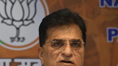 BJP leader Kirit Somaiya. HT/File